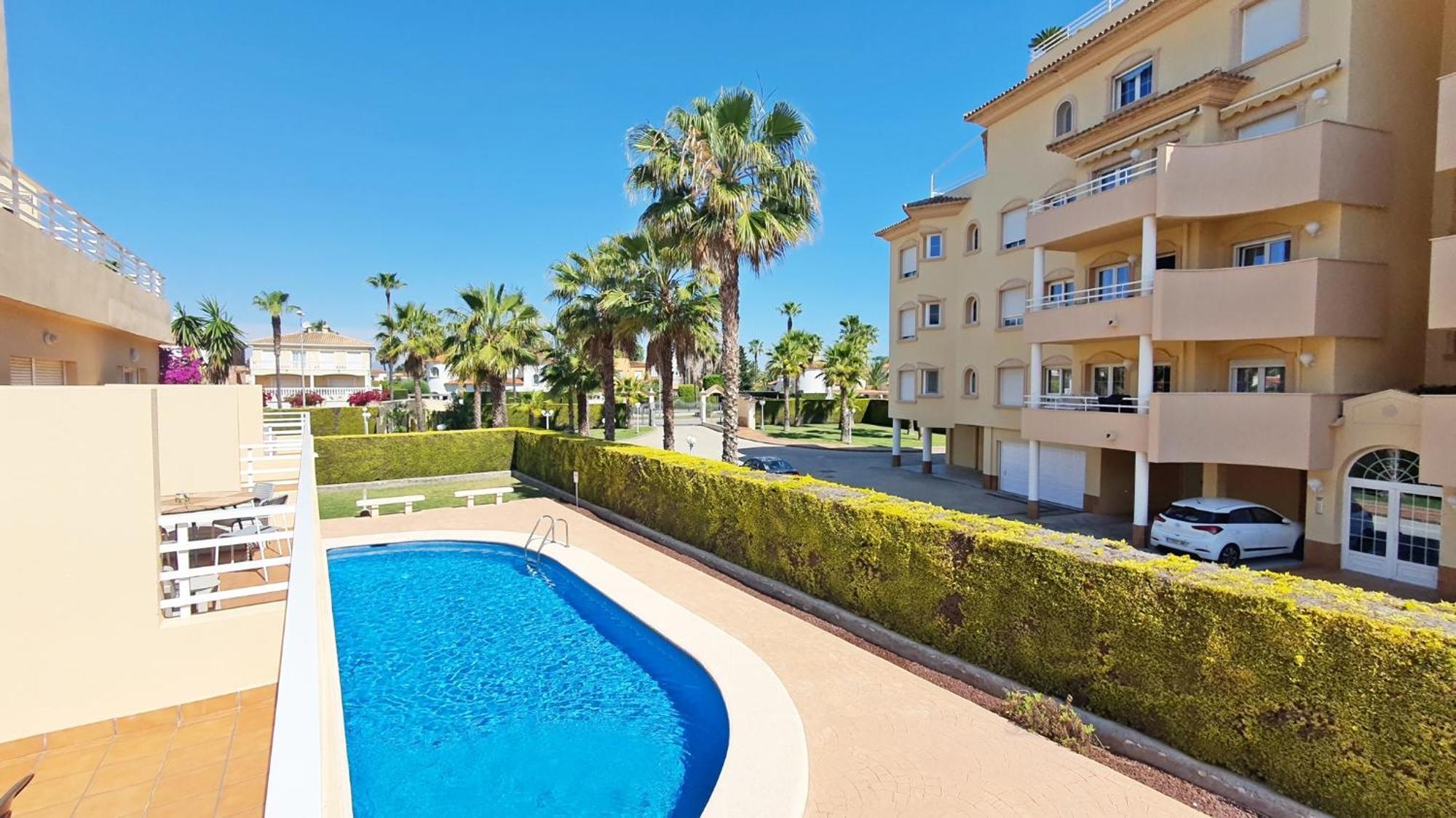 Apartamentos Par Tres - Oliva Nova Buitenkant foto