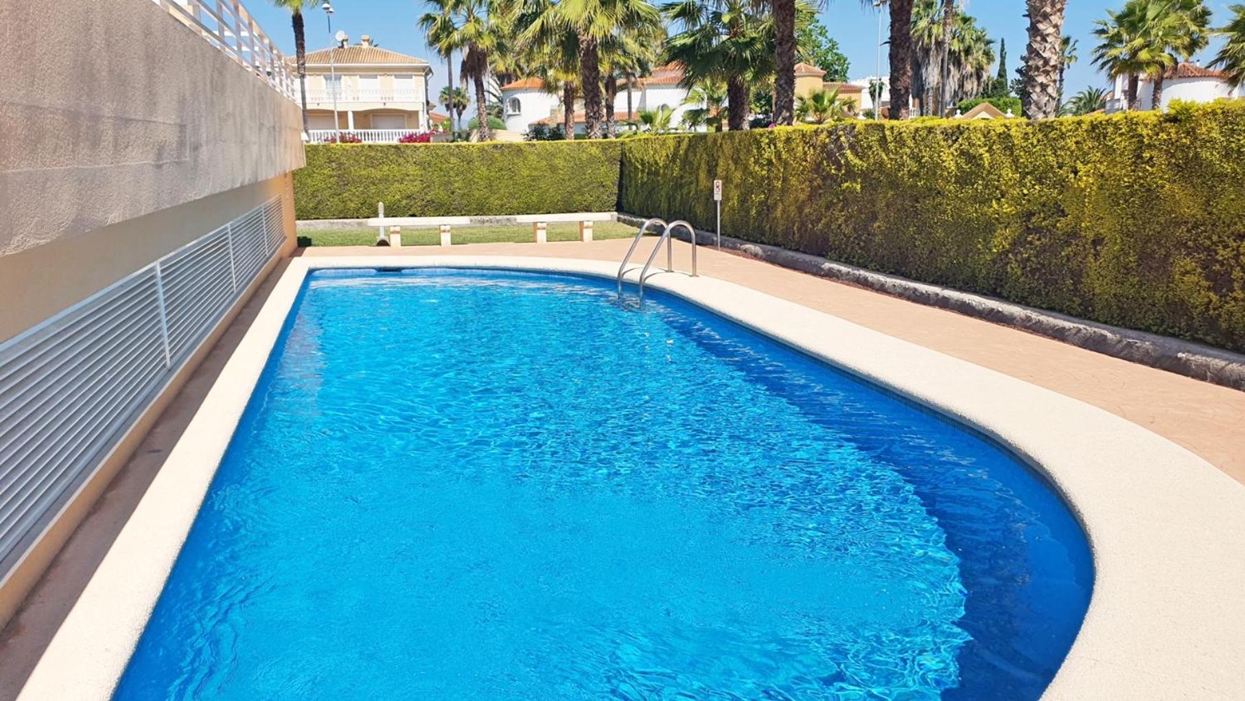 Apartamentos Par Tres - Oliva Nova Buitenkant foto