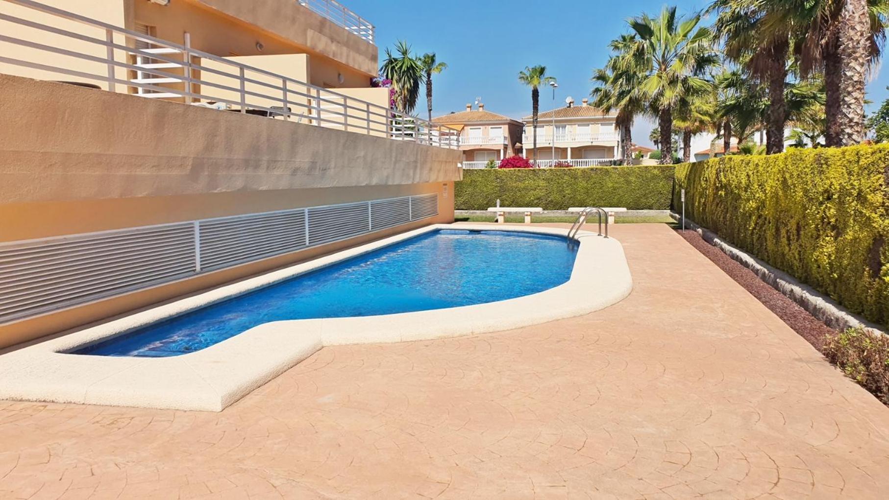 Apartamentos Par Tres - Oliva Nova Buitenkant foto