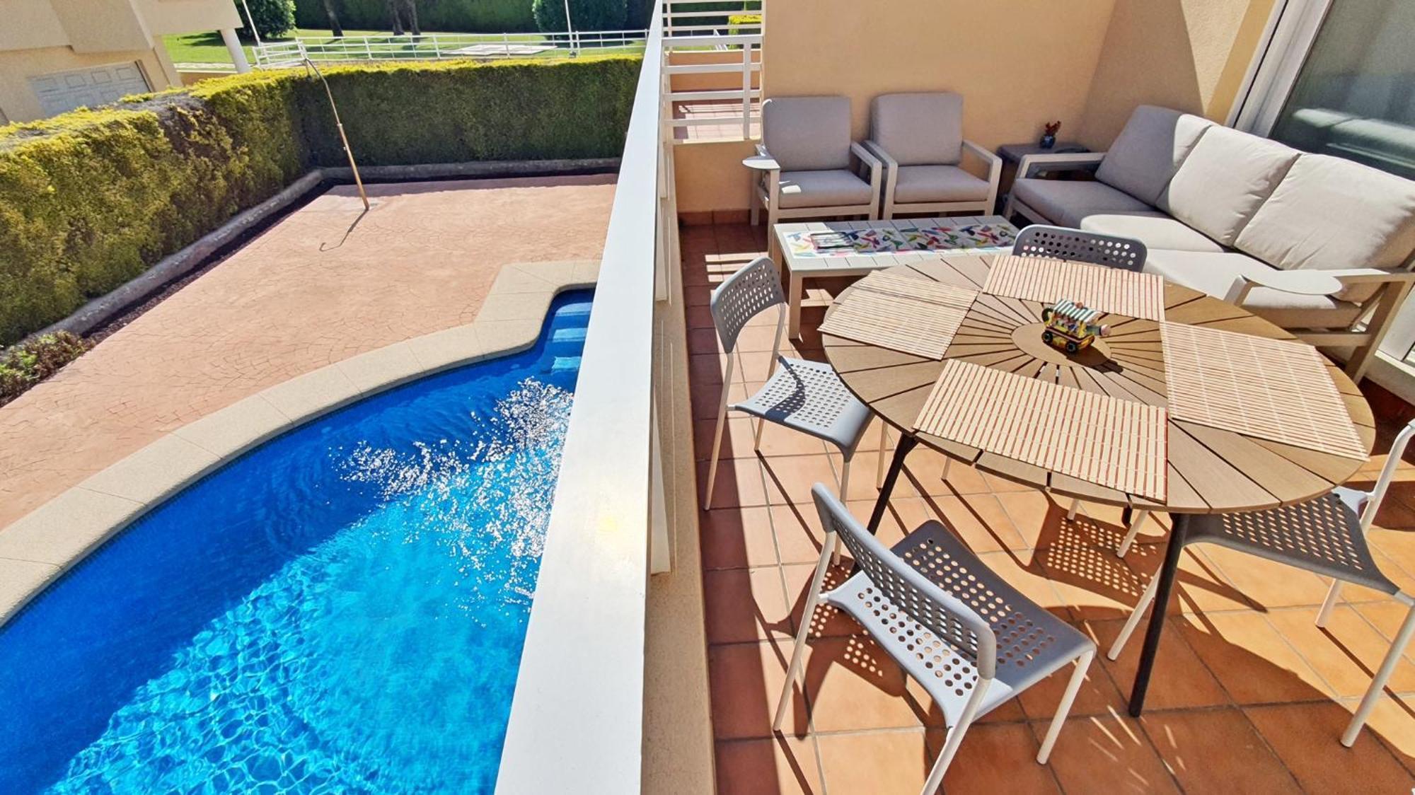 Apartamentos Par Tres - Oliva Nova Buitenkant foto