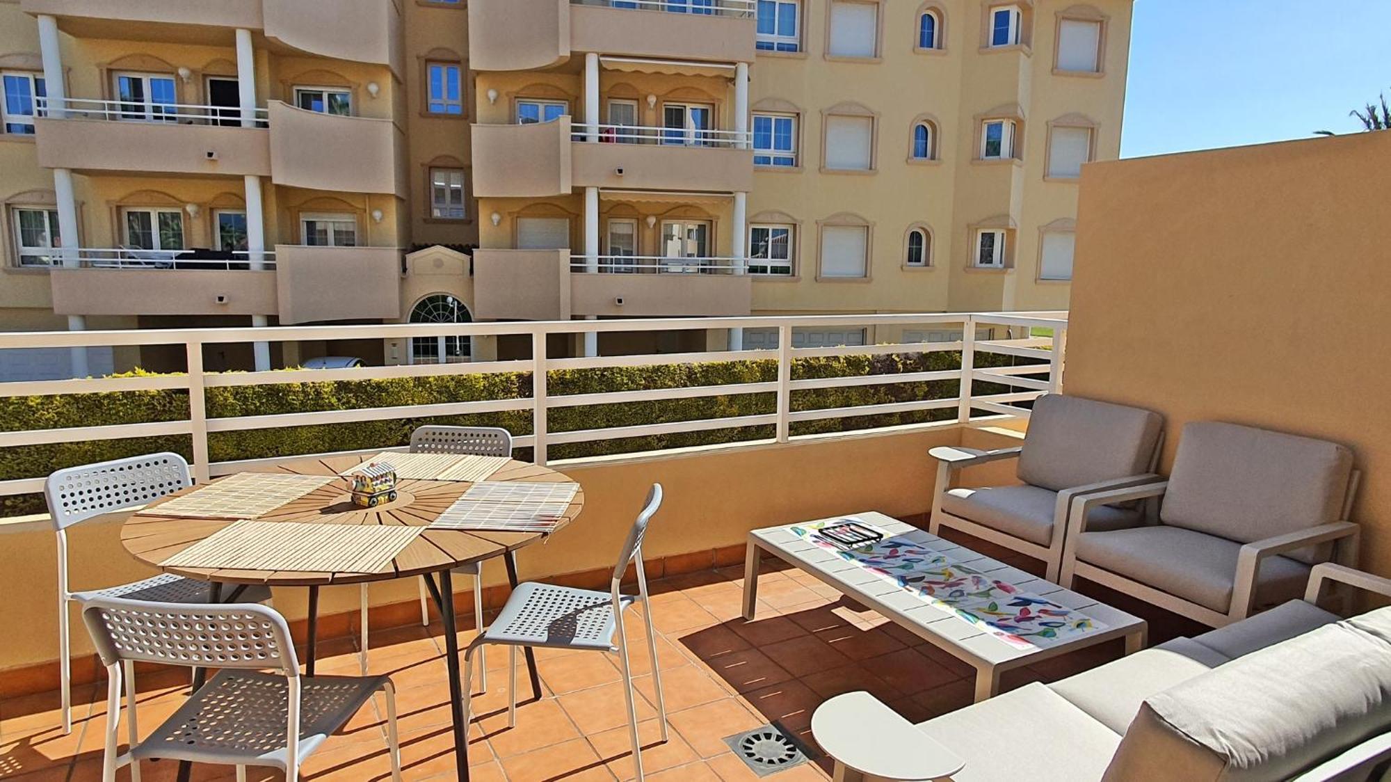 Apartamentos Par Tres - Oliva Nova Buitenkant foto